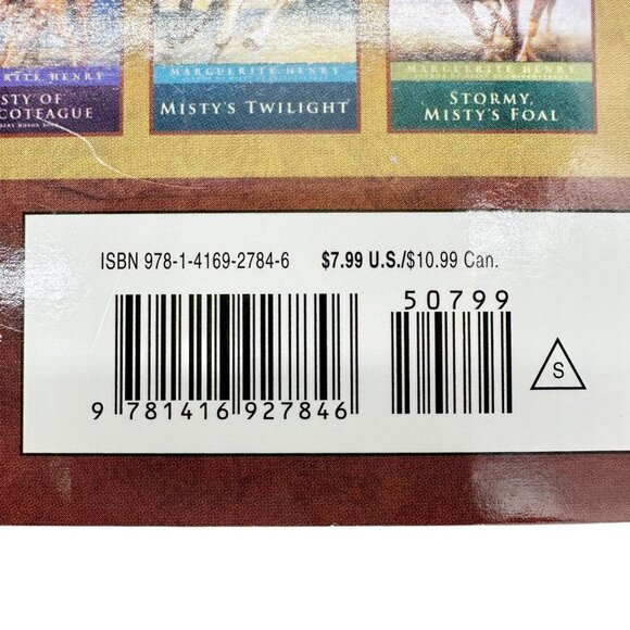 Marguerite Henry Book 3 Pack Mistys Twilight Sea Star Justin Morgan Had A Horse - Picture 14 of 16